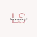 Lashes.almagul, логотип