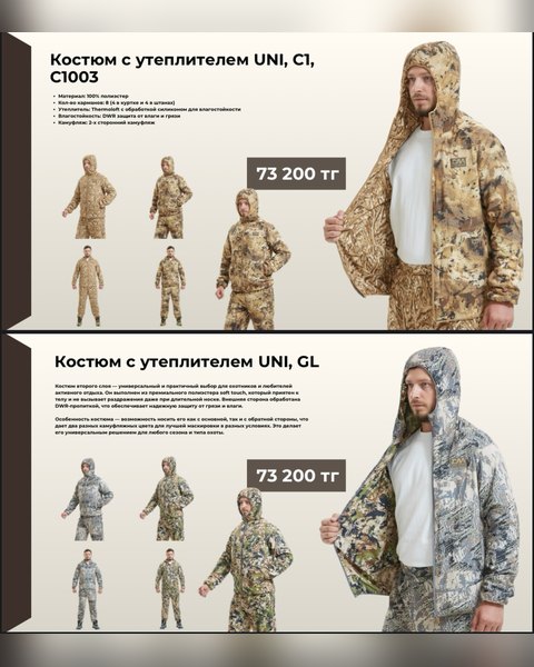 Выбор демисезонного костюма: Remington или Duckmania