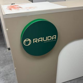 Rauda, ​стоматология, логотип