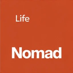 Nomad life, логотип